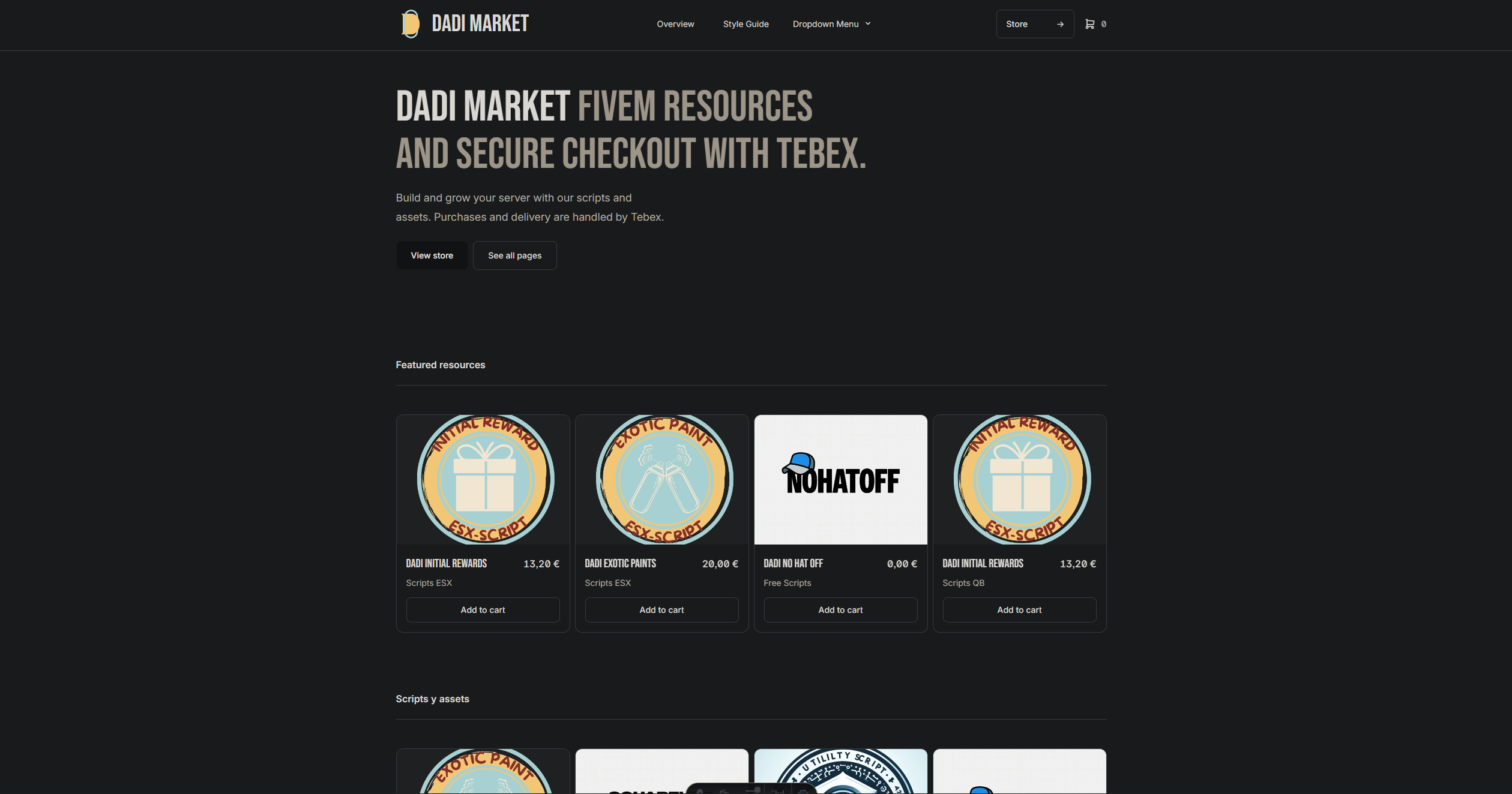 Project Dadi Market